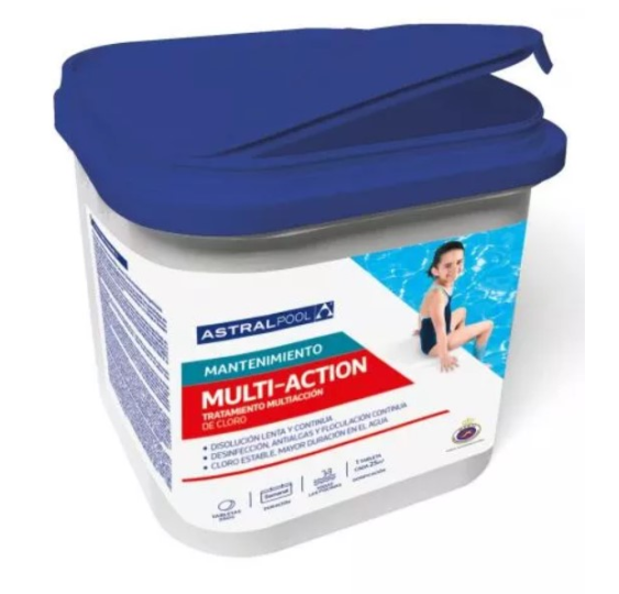 ASTRAL CLORO LENTO MULTIACCION SIN BORICO 4KG