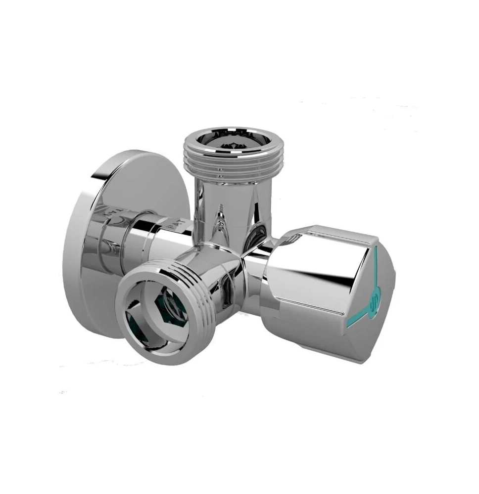 VALVULA DE ESCUADRA DOBLE 1-2-3-4 ARCO A-80 TWIN VITAQ