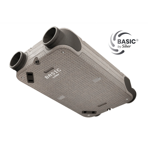 SIBER GRUPO DOBLE FLUJO BASIC CON MANDO 150 M3-H