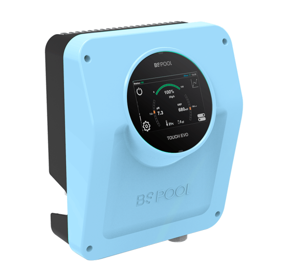 BSV CLORADOR SALINO EVO TOUCH CON PANTALLA TACTIL A COLOR 35 GR-H -OPCIONALES- CONTROL PH- REDOX Y WIFI-