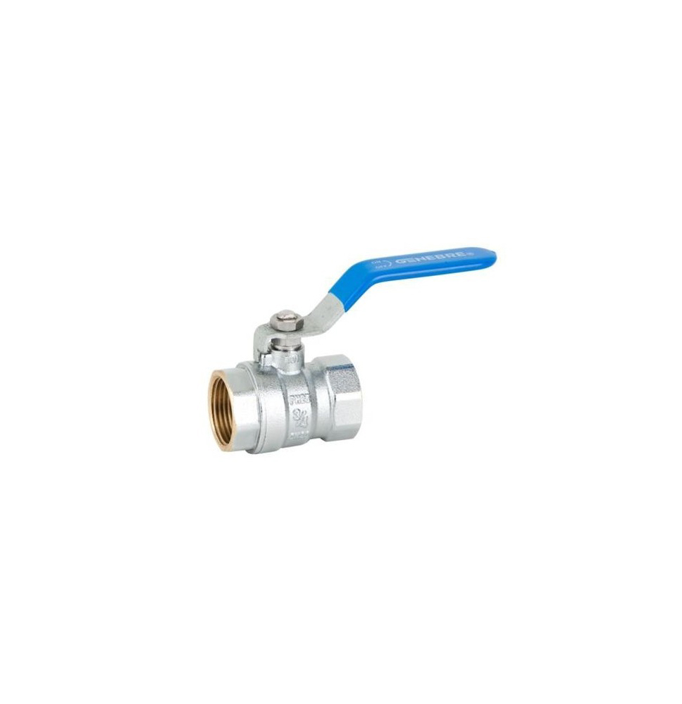 VALVULA ESFERA ROSCAR H-H 3-8-- PALANCA AZUL PN25 PASO TOTAL
