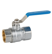 GENEBRE VALVULA ESFERA H-H 2 1-2-- PALANCA INOX AZUL PN25 PASO TOTAL