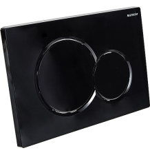 GEBERIT PULSADOR SIGMA01- PARA DOBLE DESCARGA- NEGRO INTENSO RAL 9005