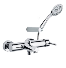 RAMON SOLER DRAKO MONOMANDO DE BAÑO-DUCHA CON EQUIPO DE DUCHA CROMADO
