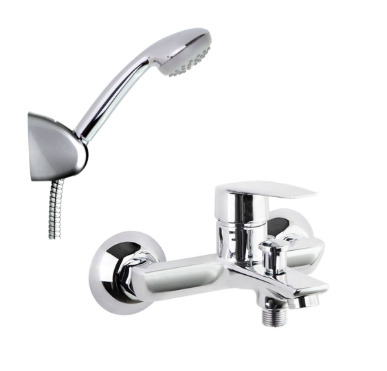 RAMON SOLER CIVIC CONJUNTO MONOMANDO DE BAÑO-DUCHA CON EQUIPO DE DUCHA VP CROMO