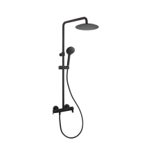 RAMON SOLER BLAUTHERM COLUMNA DUCHA TELESCOPICA MONOMANDO ROCIADOR D300MM ABS CROMADO