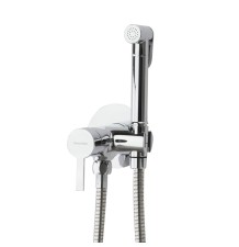 RAMON SOLER KUATRO MONOMANDO EMPOTRADO MEZCLADOR 2 AGUAS PARA WC 110MM ORO CEPILLADO