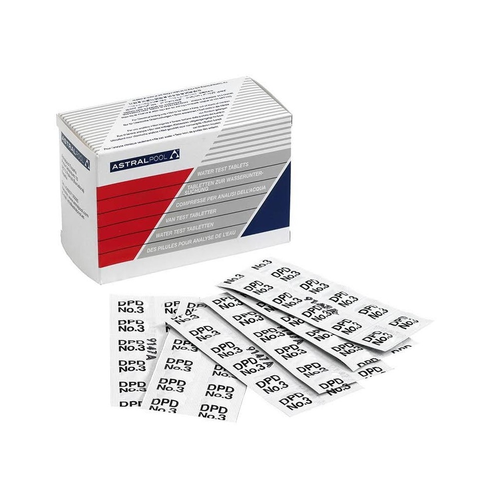 TABLETAS REACTIVO DPD1 PARA MEDICION CLORO LIBRE EN FOTOMETRO 250 UD