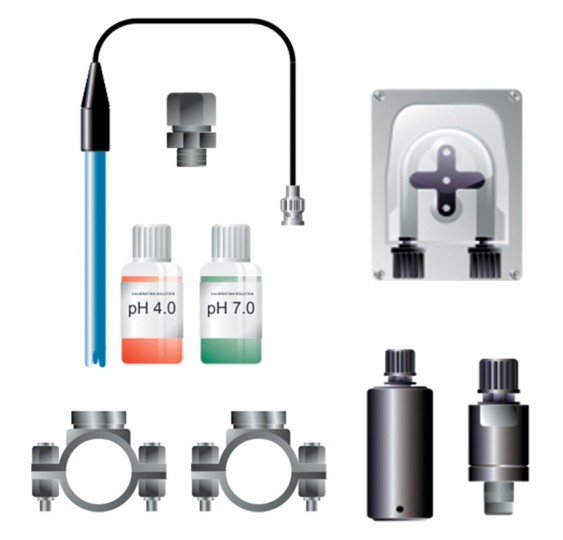 ASTRAL KIT AUTO SONDA -PH- - BOMBA DOSIFICADORA