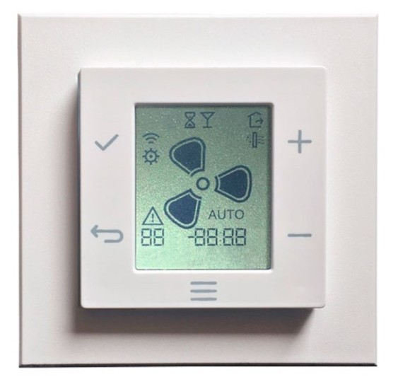 SIBER MANDO MULTICONTROL INALAMBRICO DOBLE FLUJO EVO   REF- DFEVOCTRL08