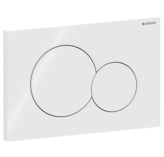 GEBERIT PULSADOR SIGMA01- PARA DOBLE DESCARGA- CROMADO MATE FACIL DE LIMPIAR