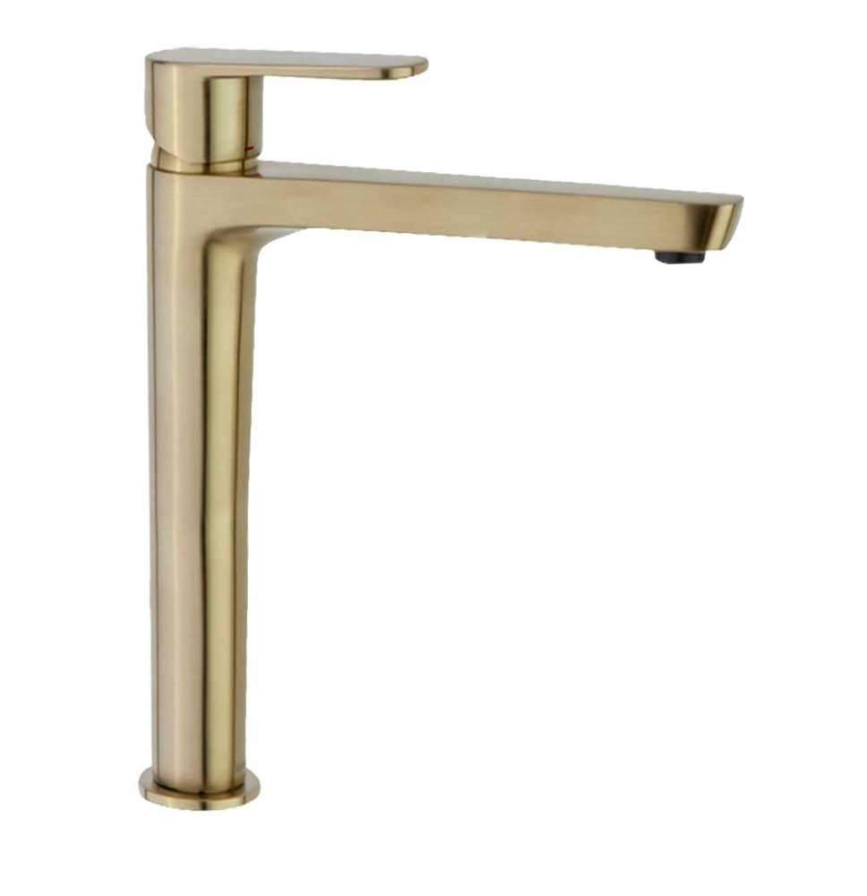 RAMON SOLER ALEXIA MONOMANDO LAVABO XL ORO CEPILLADO