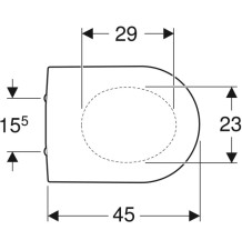 GEBERIT ASIENTO Y TAPA DEL INODORO ICON