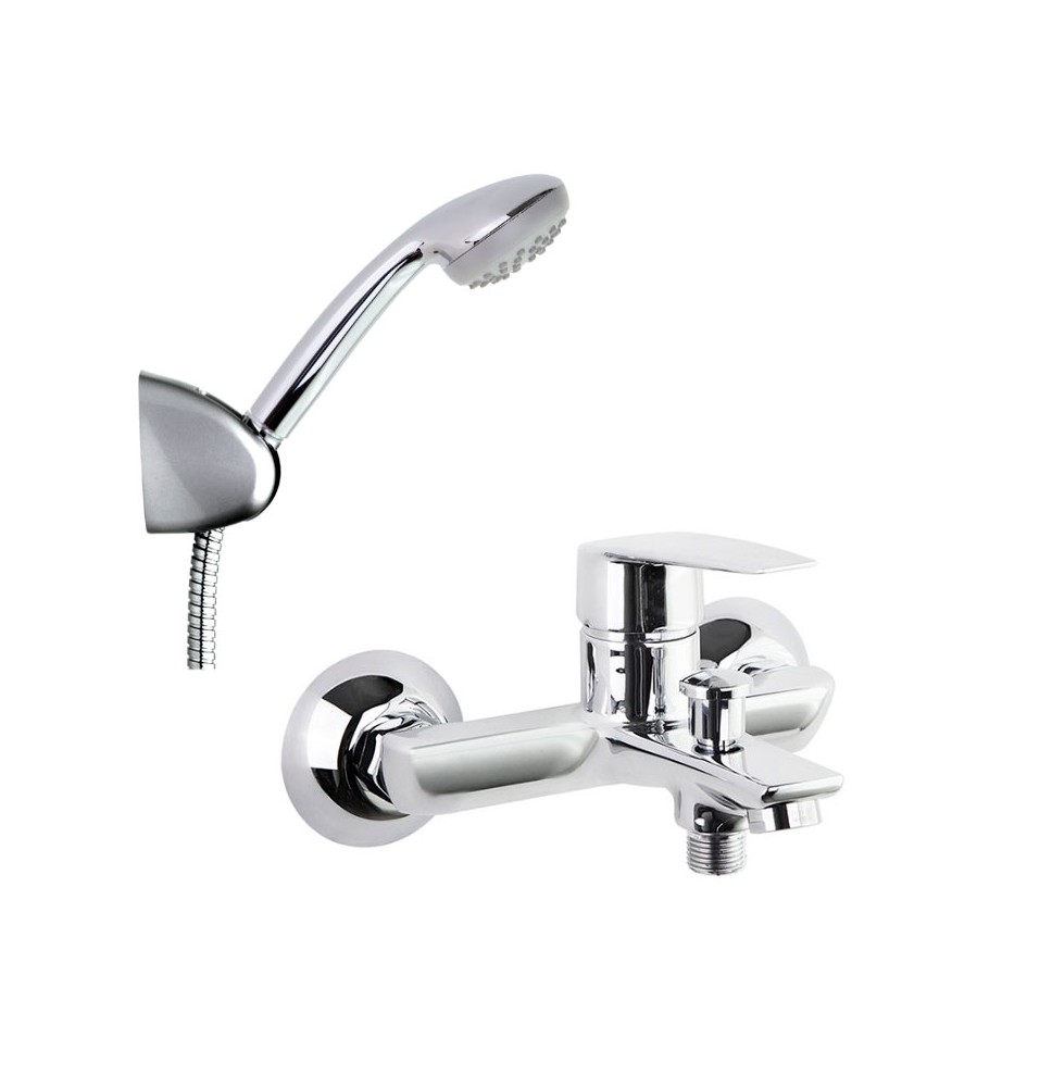 RAMON SOLER CIVIC CONJUNTO MONOMANDO DE BAÑO-DUCHA CON EQUIPO DE DUCHA VP CROMO