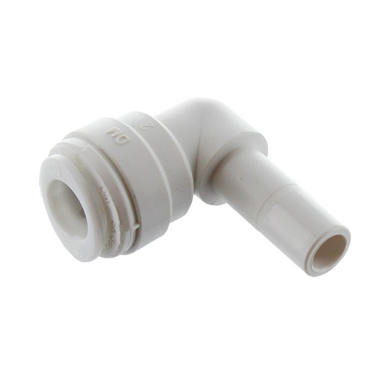 CONECTOR OSMOSIS CODO - 1-4 QUICK - 1-4 ESPIGA