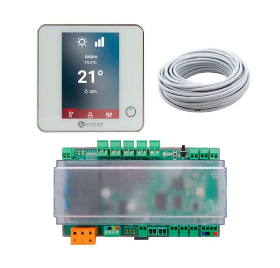 AIRZONE PACK AIDOO PRO FANCOIL - BLUEFACE BLANCO
