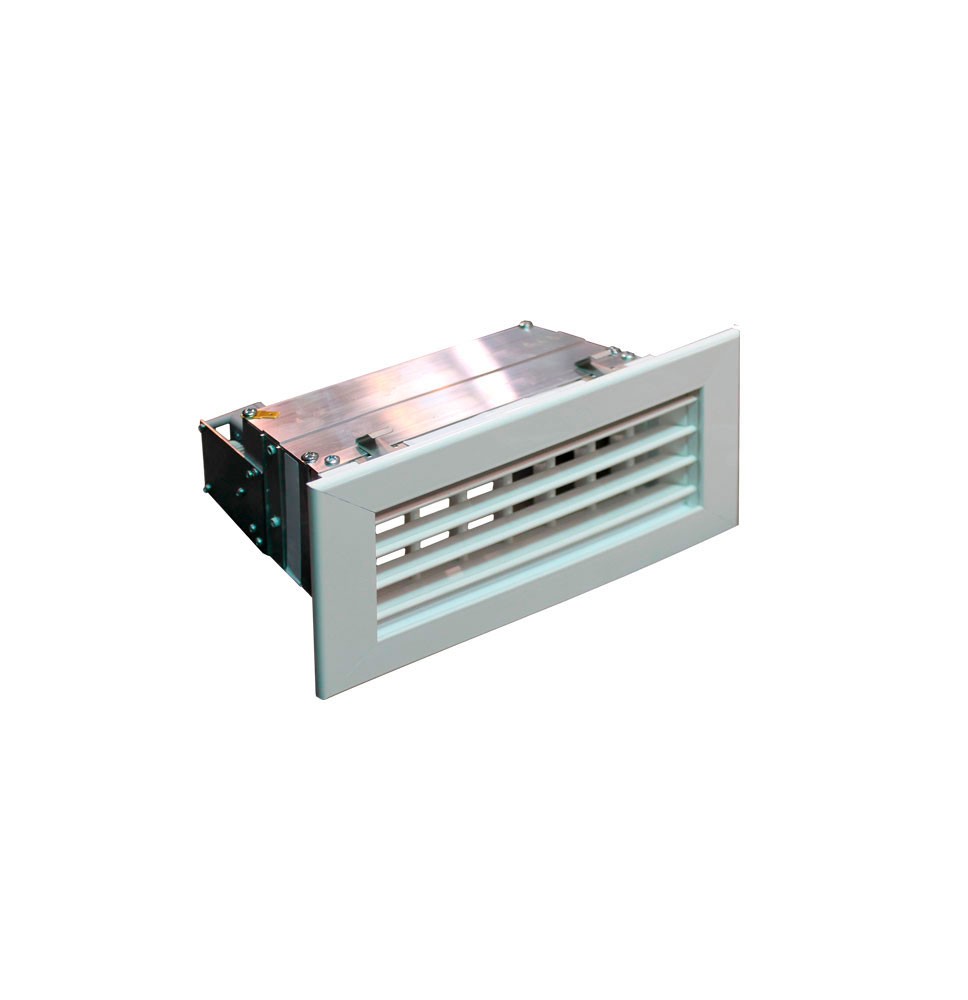 AIRZONE REJILLA + COMPUERTA MOTORIZADA RDHV300 X 200 CLIP BLANCA