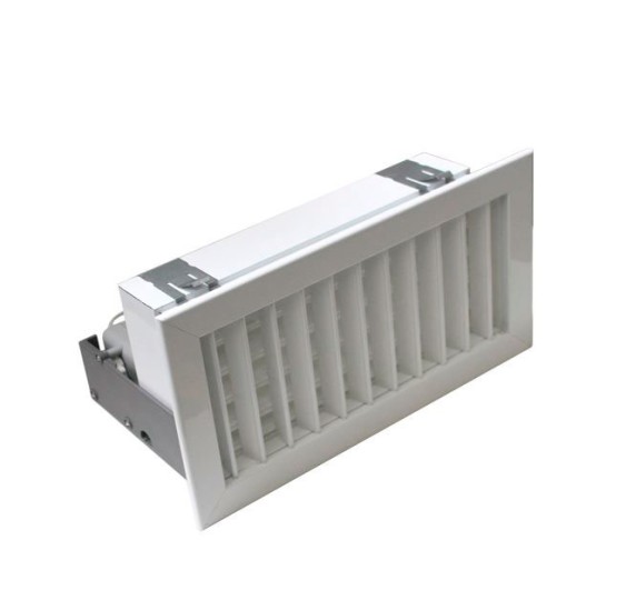 AIRZONE REJILLLA TRIPLE INTELIGENTE RINT 400 X 100 TORNILLO BLANCA