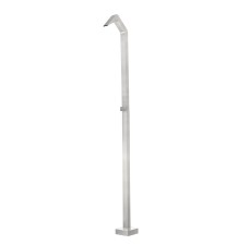 POOLIMEX DUCHA EXTERIOR SERIE NIAGARA ACERO S316 ANTICORROSION ACABADO CROMADO