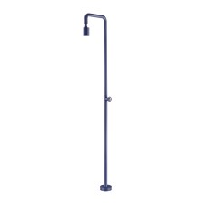 POOLIMEX DUCHA EXTERIOR SERIE POOL ACERO S316 ANTICORROSION ACABADO AZUL OCEANO