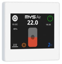 MYSAIR TERMOSTATO TACTIL COLOR. BLANCO. CABLE