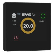 MYSAIR TERMOSTATO TACTIL COLOR. NEGRO. CABLE