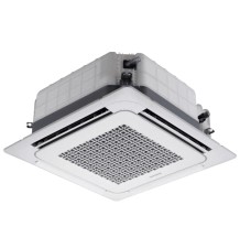 SAMSUNG CONJUNTO DE MINI CASSETTE DE 4 VÍAS PARA R32, CON CAPACIDAD EN FRÍO DE 5,0 KW Y EN CALOR 5,5 KW. (KIT)