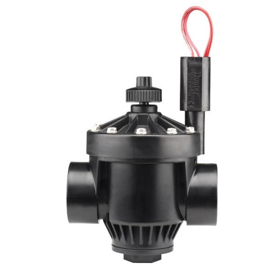 HUNTER ELECTROVALVULA PGV-101G-B 1 CON REG CAUDAL PVC 24VCA